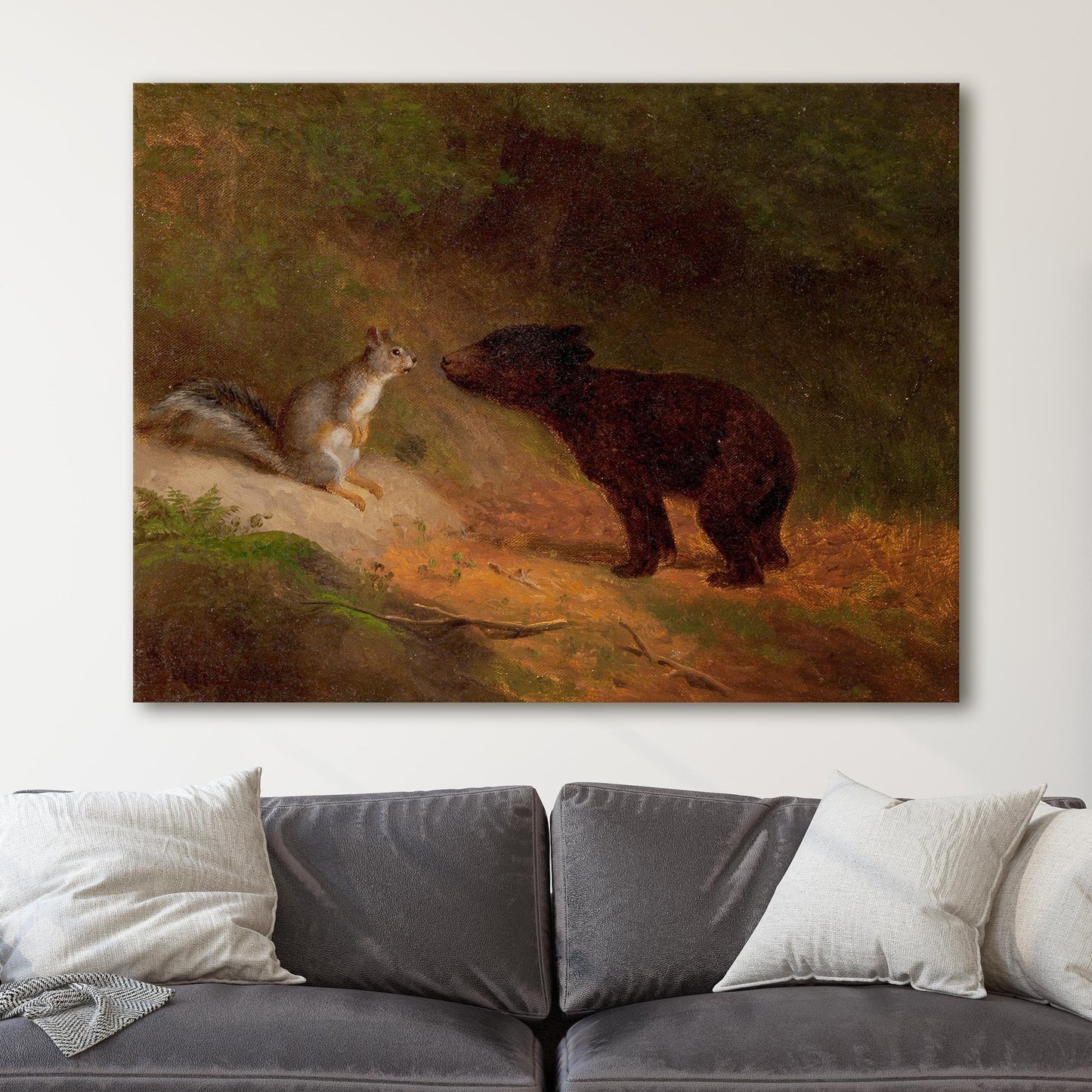 Unlikely Friends by William Holbrook Beard