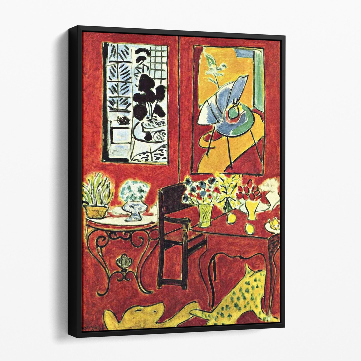 Large Red Interior by Henri Matisse