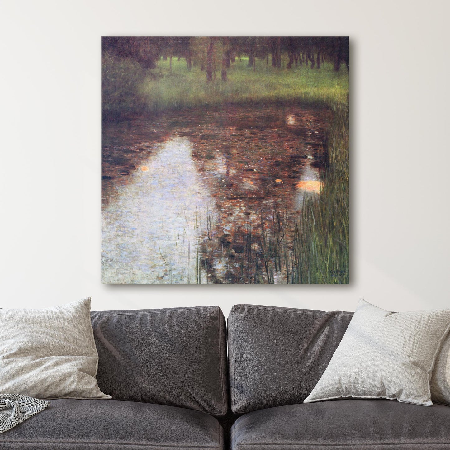 The Marsh by Gustav Klimt