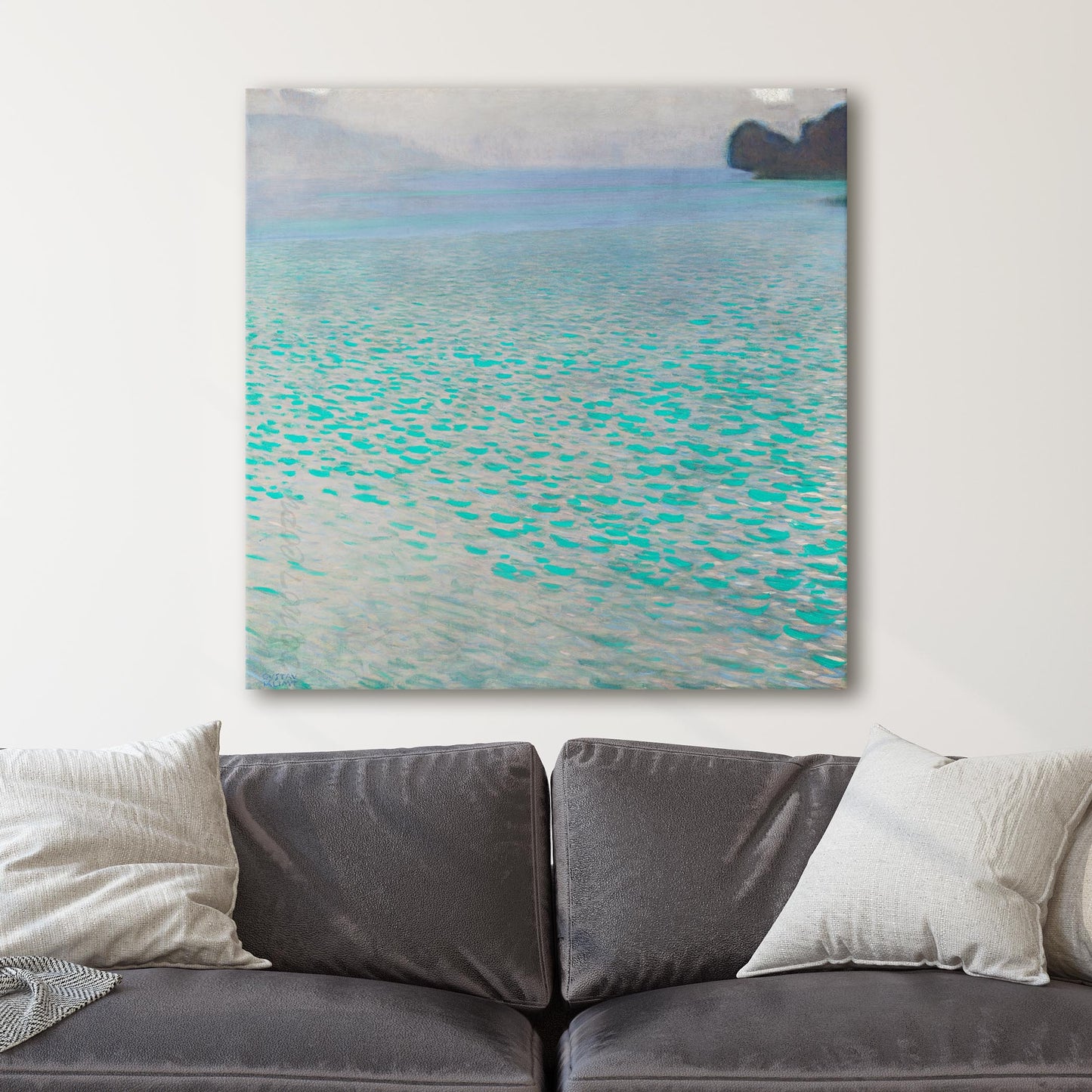 Attersee (Lake Attersee) by Gustav Klimt