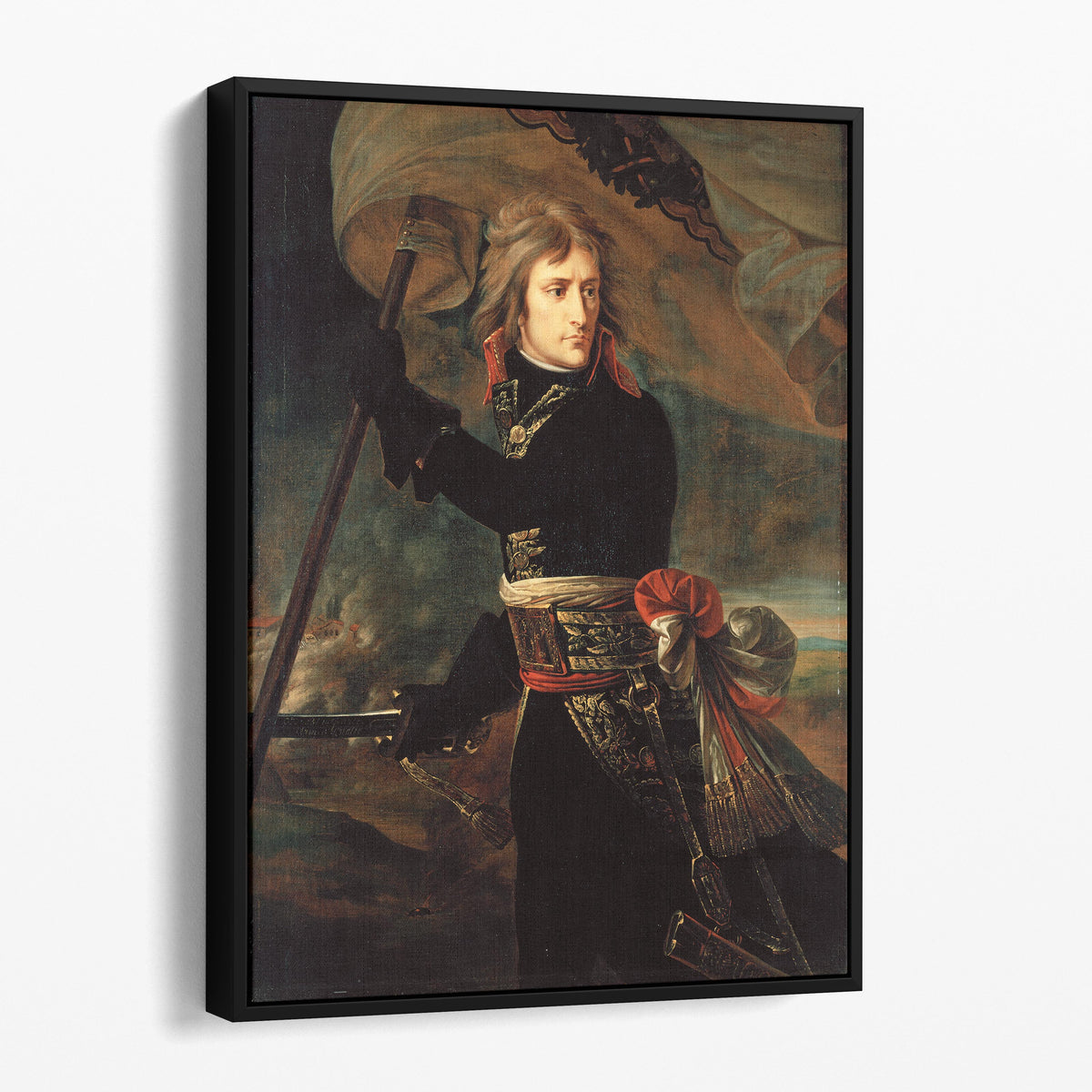 Napoleon Bonaparte on the Bridge at Arcole - Antoine-Jean Gros