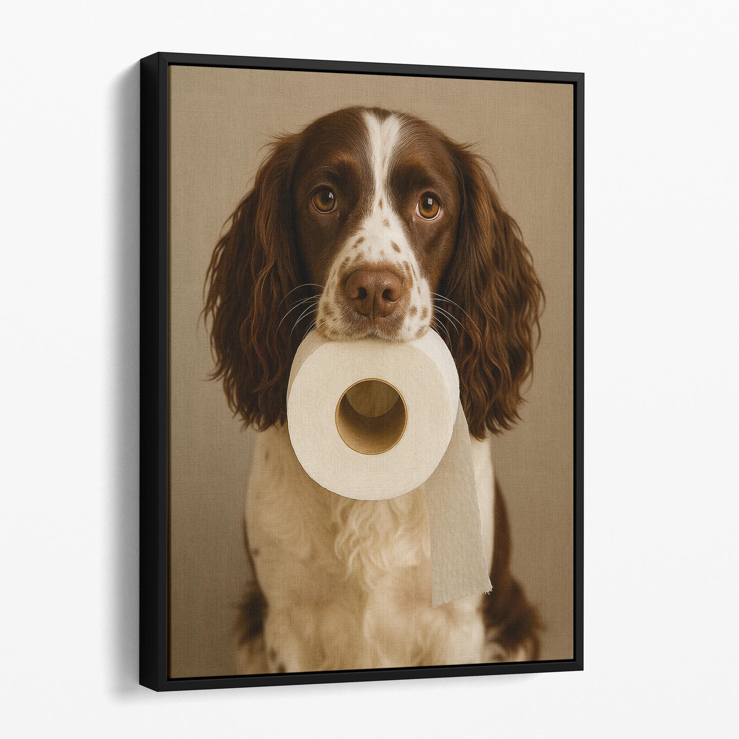 English Springer Spaniel Dog Toilet Paper