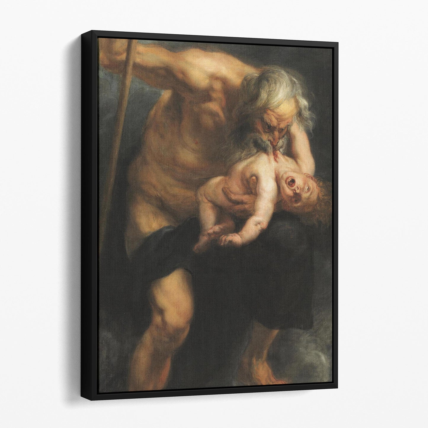 Saturn Devouring His Son by Peter Paul Rubens