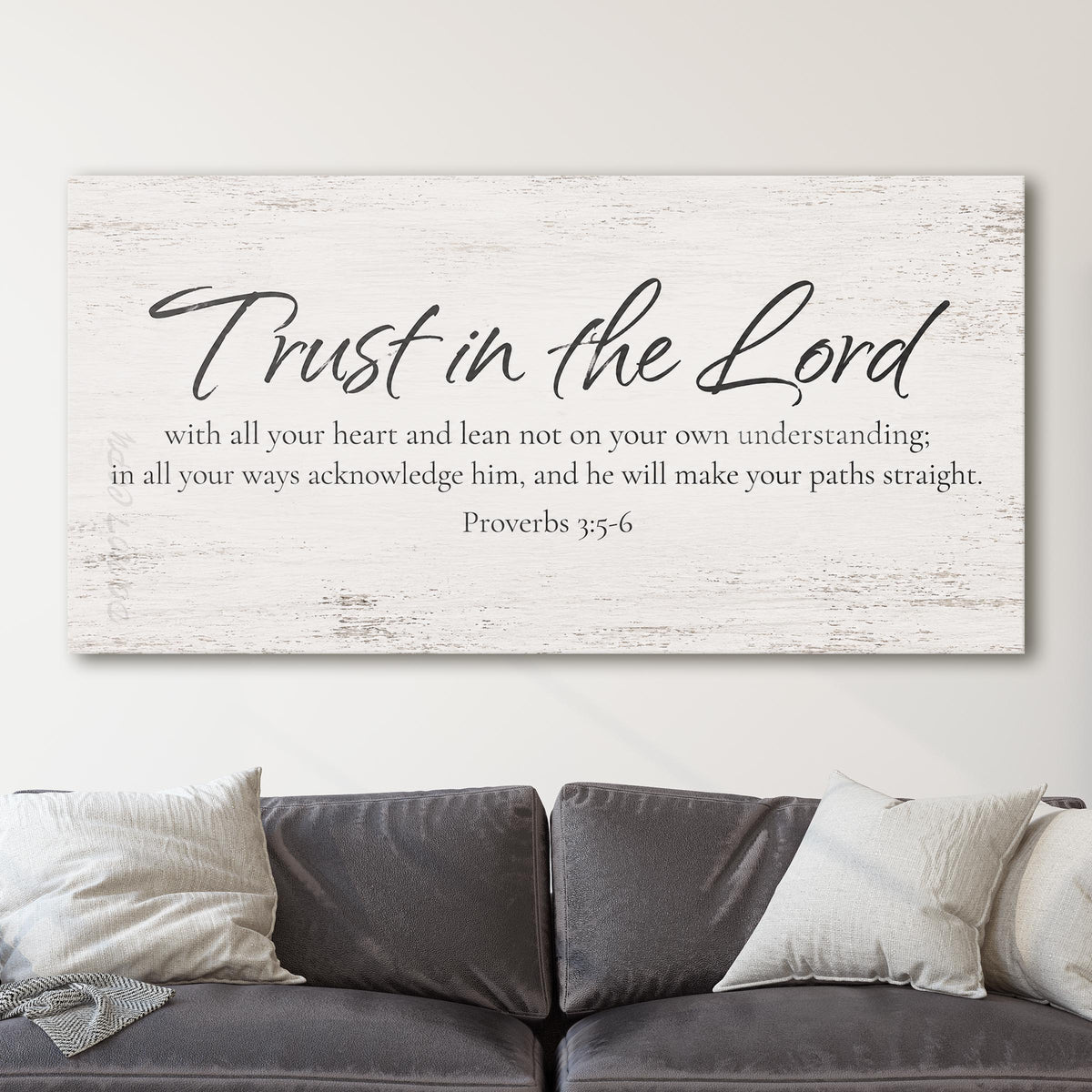 Trust In The Lord With All Your Heart - Proverbs 3:5-6