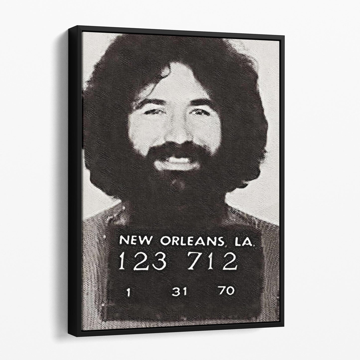 Jerry Garcia Mugshot