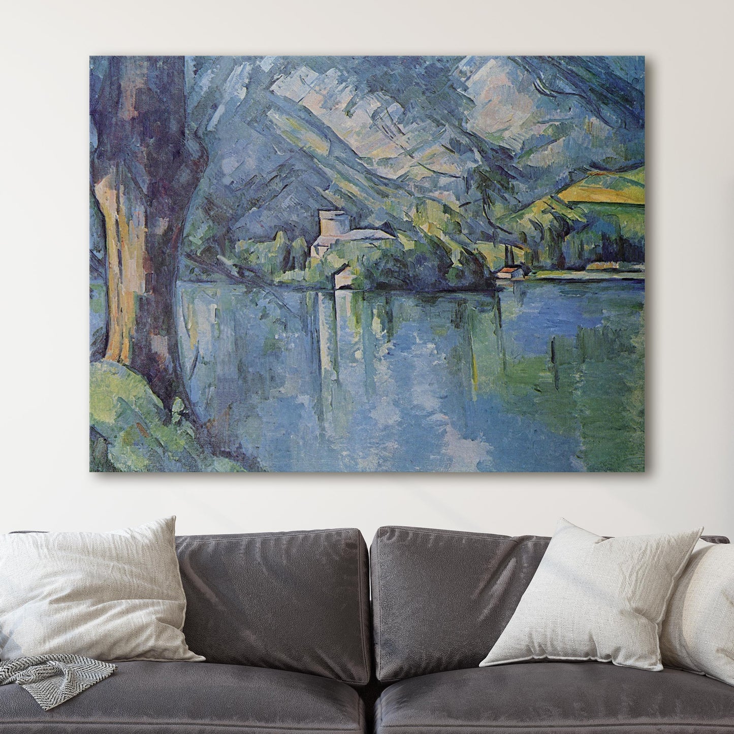 The Lac d'Annecy - Paul Cezanne