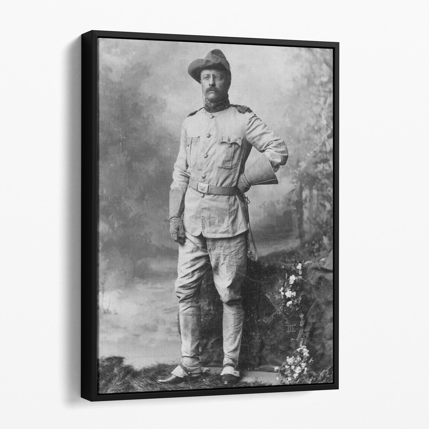 General Theodore Teddy Roosevelt In Rough Rider Uniform