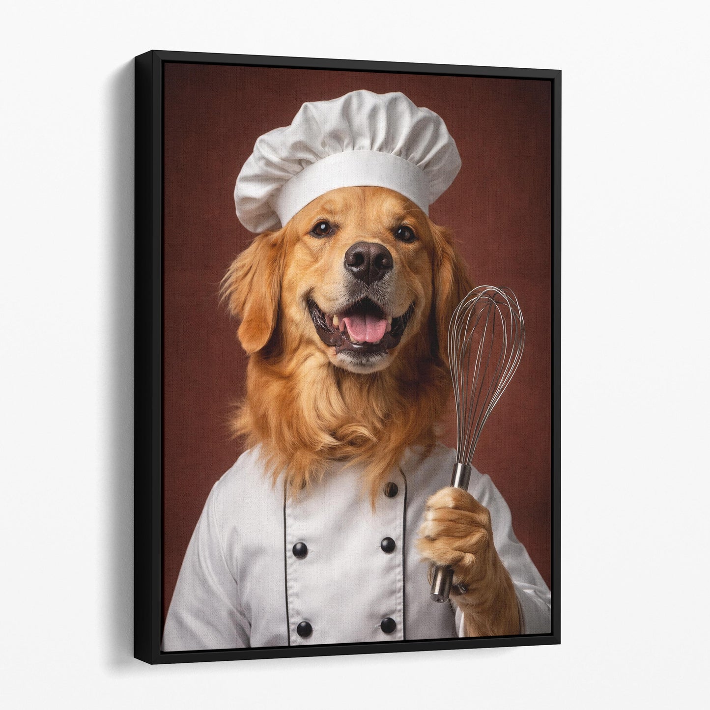 Golden Retriever Kitchen Chef Dog