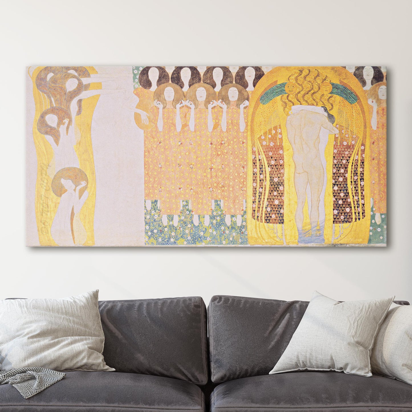 Beethoven Frieze by Gustav Klimt