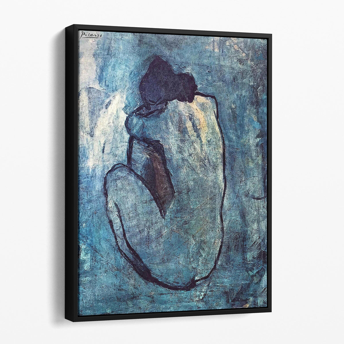 Blue Nude 1902 by Pablo Picasso