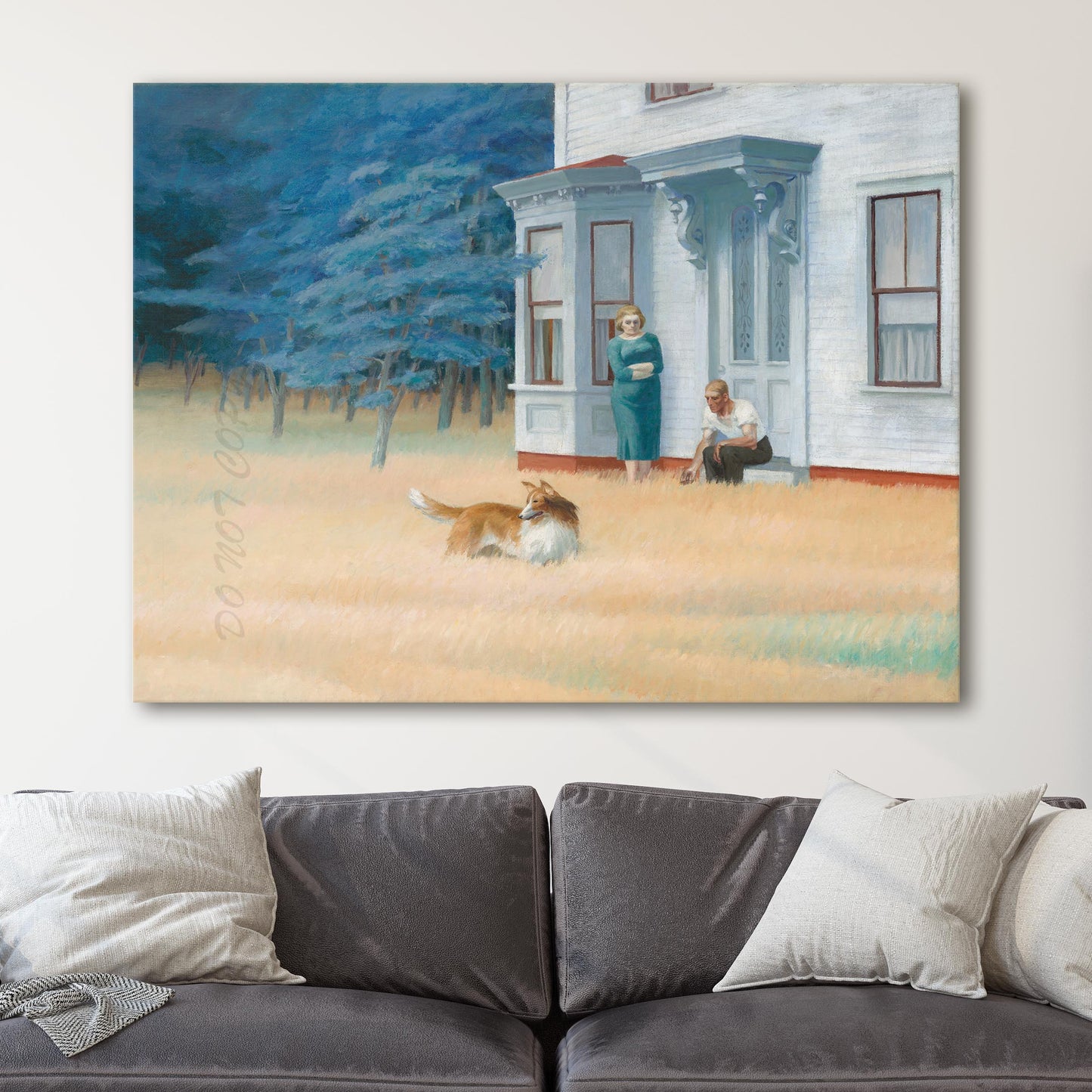 Cape Cod Evening, 1939 by Edward Hopper