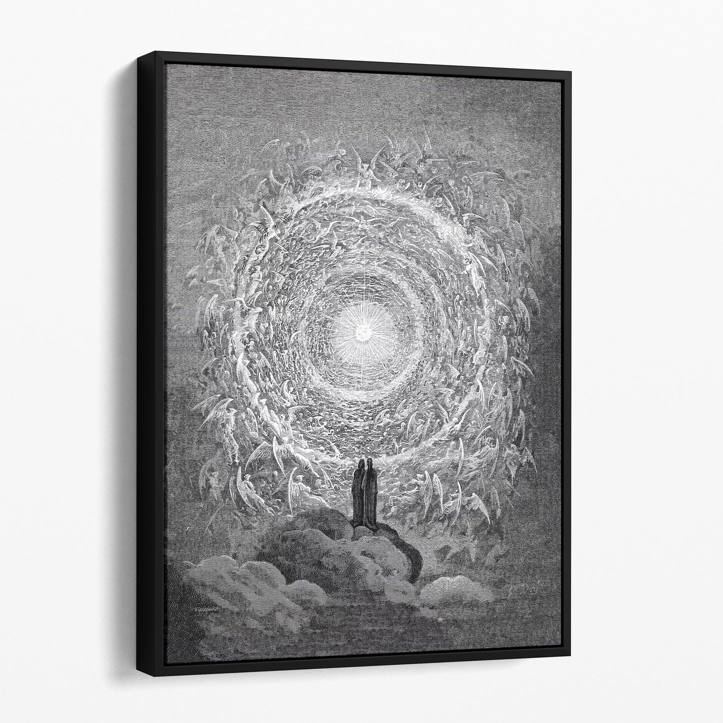 Vision Of The Empyrean (The White Rose) by Gustave Dore