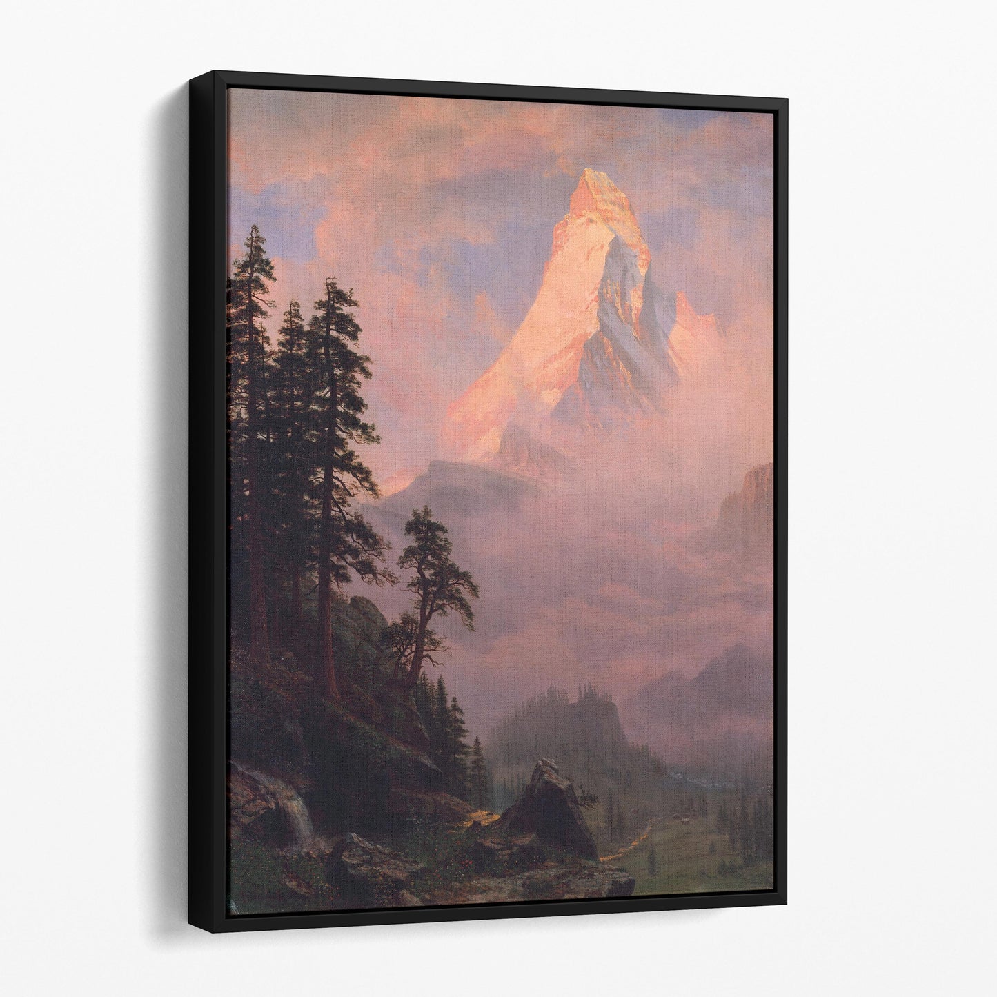 Sunrise on the Matterhorn by Albert Bierstadt