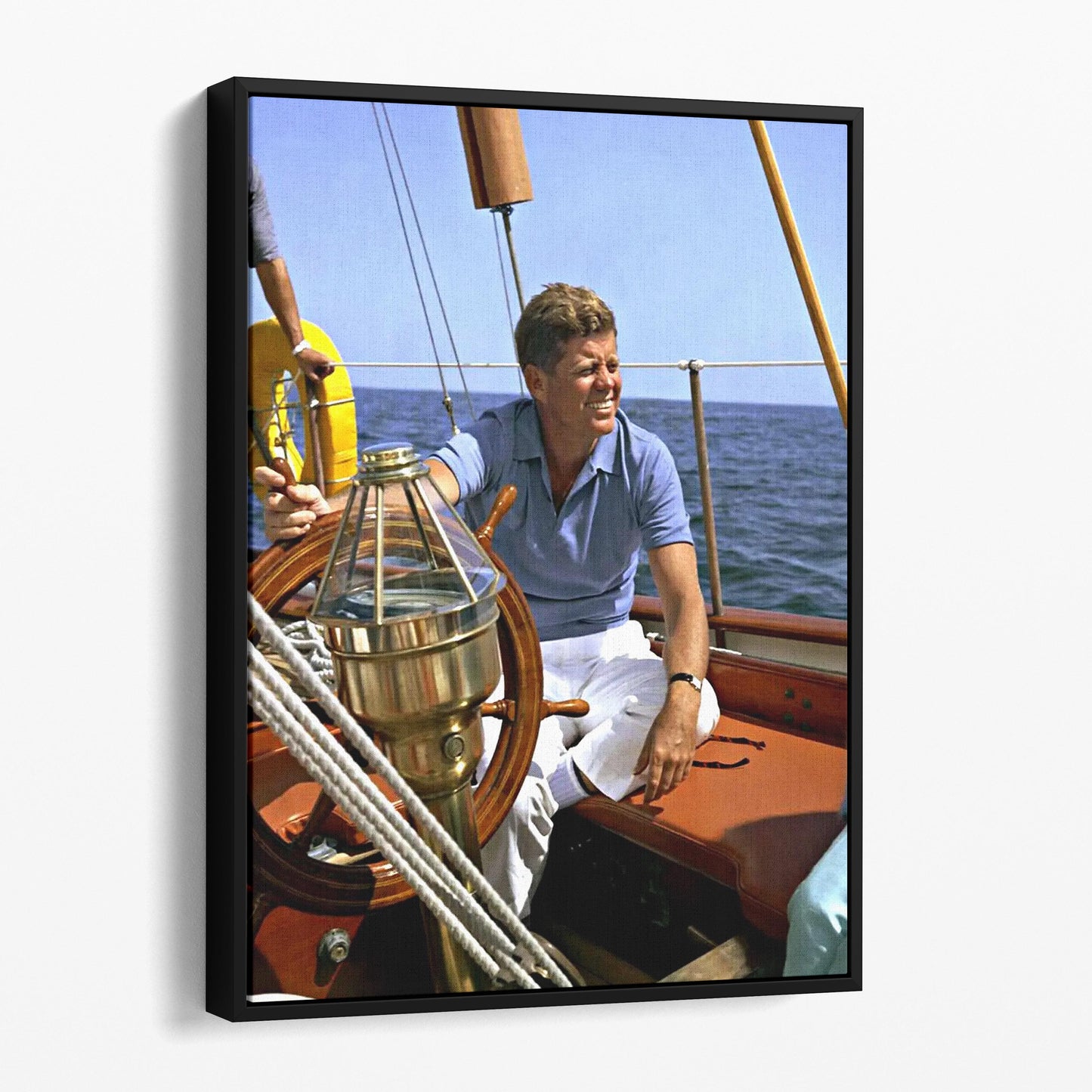 JFK Sailing In Cape Cod Massachusetts