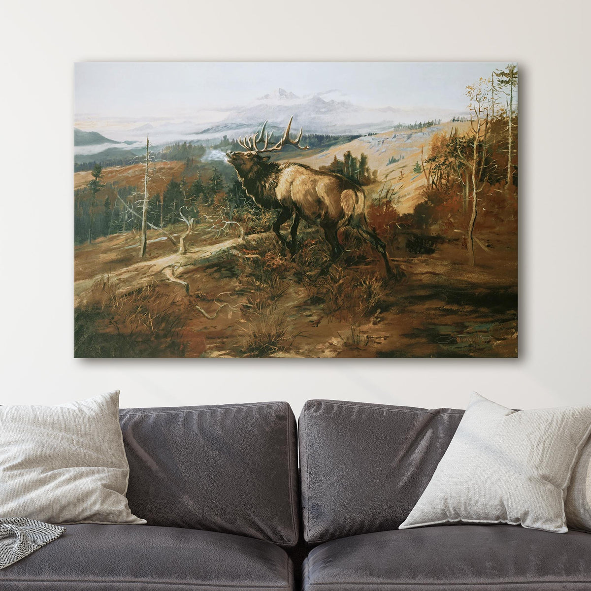 The Elk - Charles M Russell
