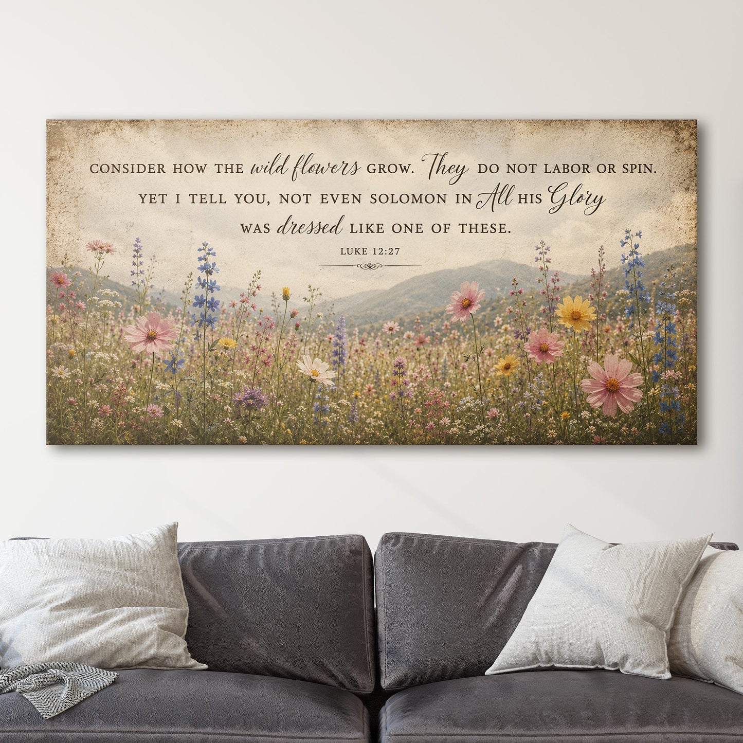 Consider How The Wildflowers Grow - Luke 12:27
