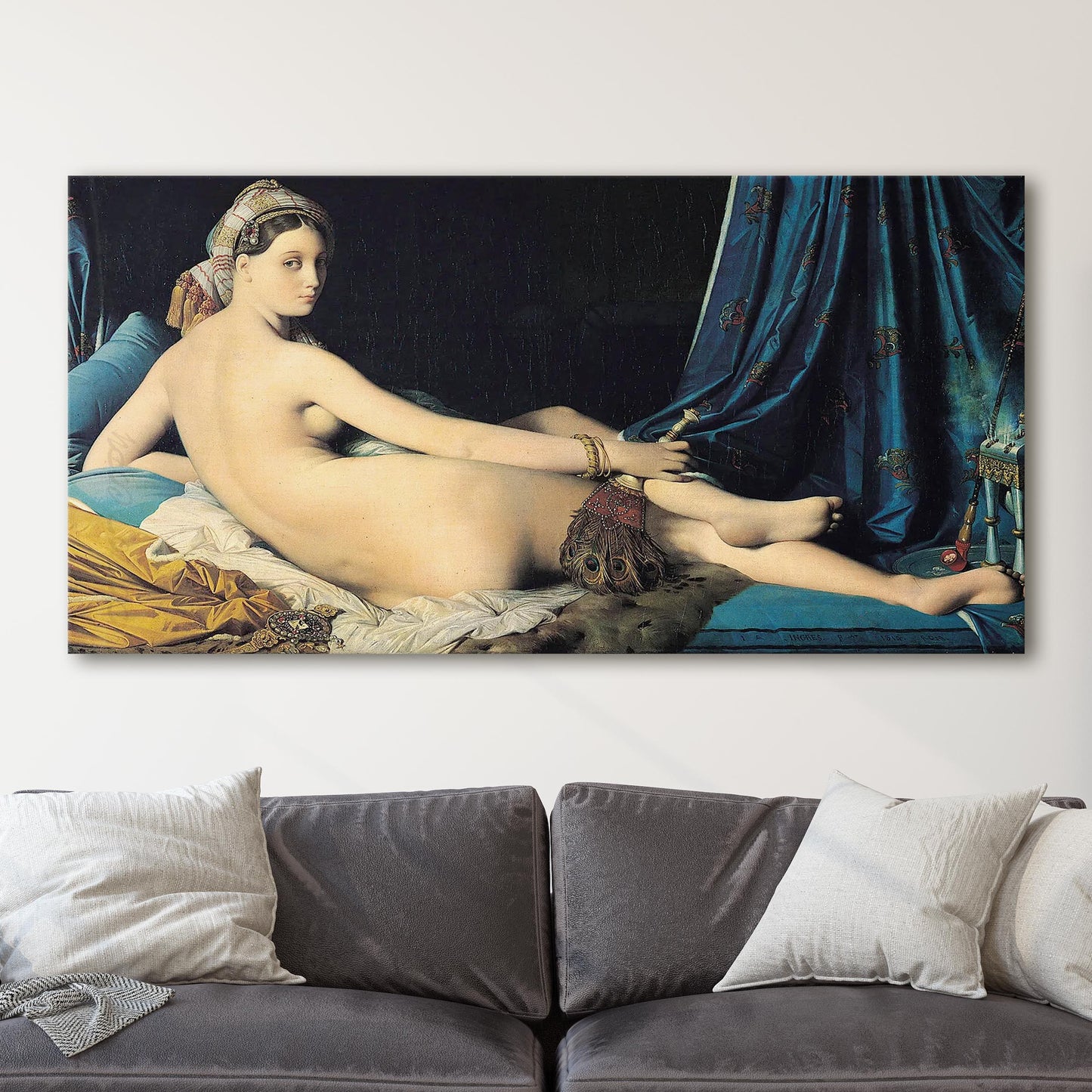 The Grande Odalisque by Jean Auguste Dominique Ingres