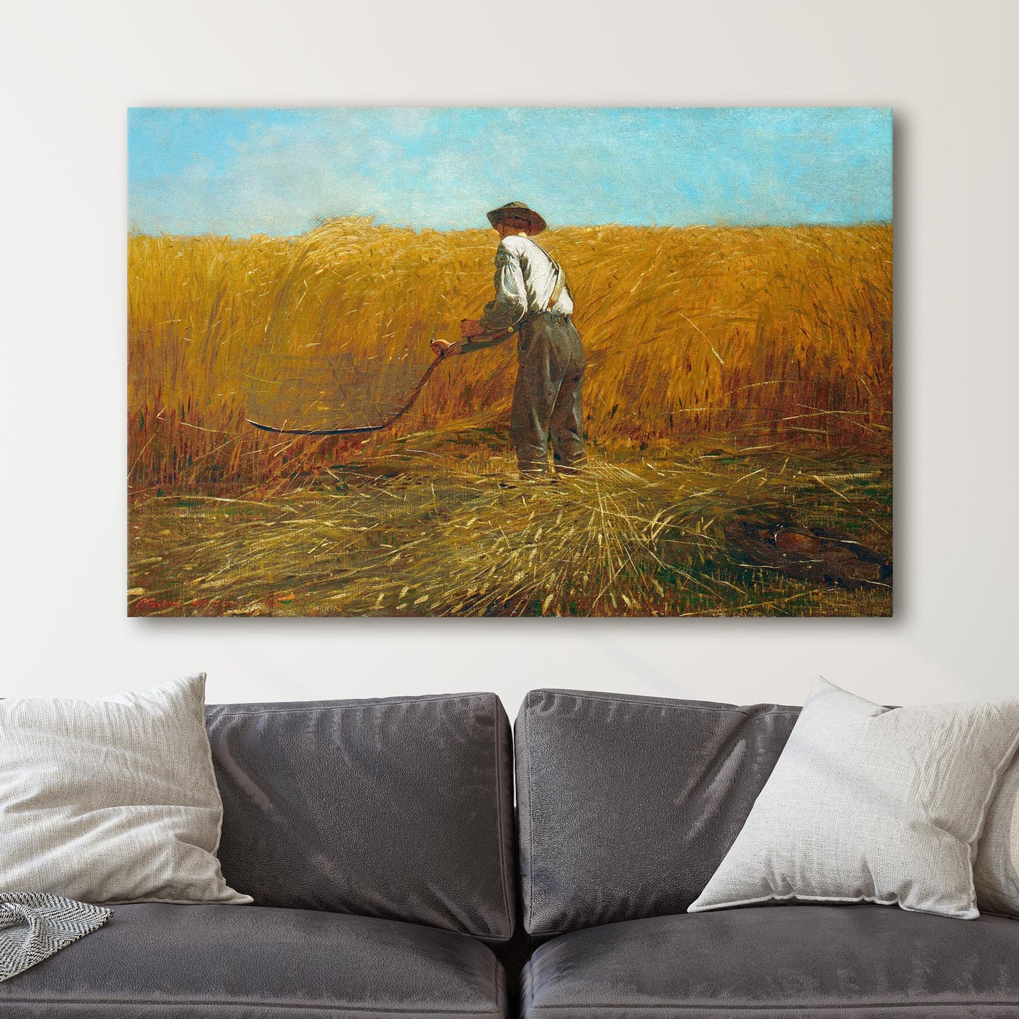 The Veteran In A New Field by Winslow Homer