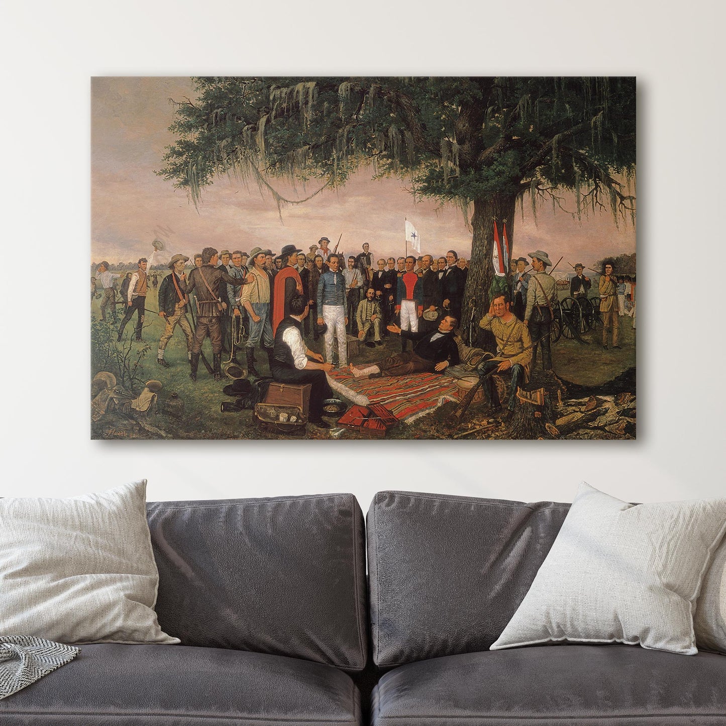 Surrender At Santa Anna - William Henry Huddle