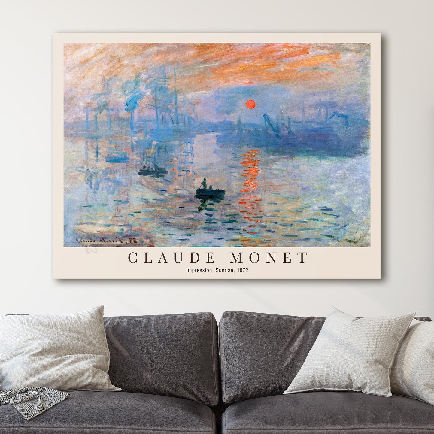 Claude Monet - Impression, Sunrise