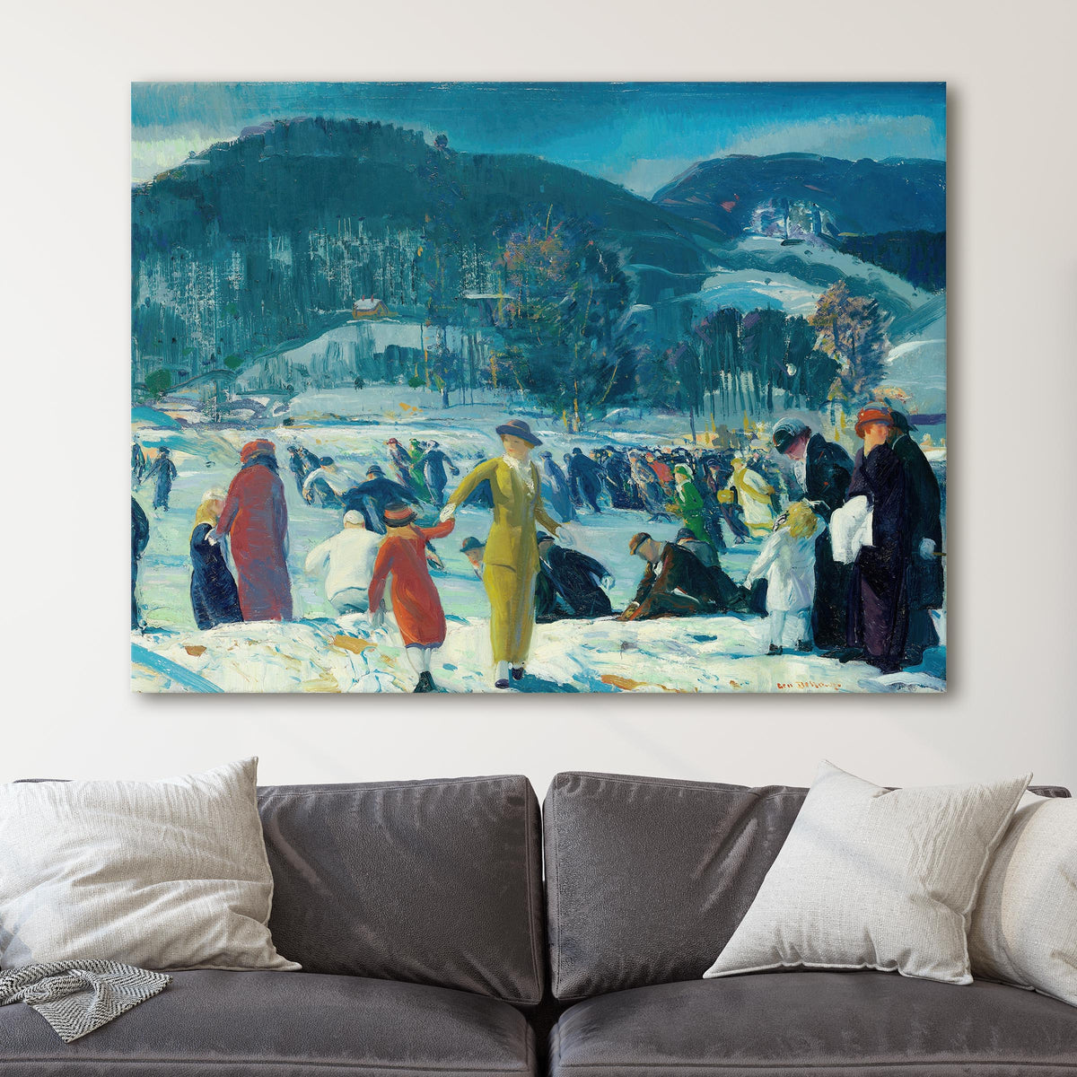 Love of Winter (1914) - George Bellows
