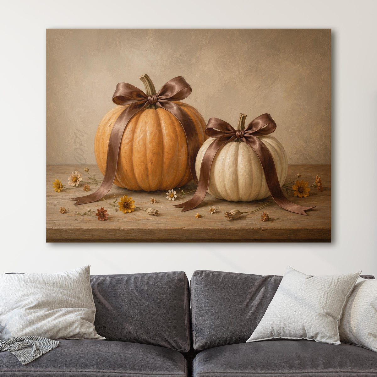Autumn Pumpkin Still Life