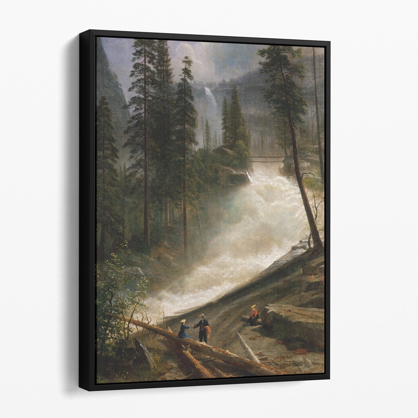 Nevada Falls, Yosemite (1872) by Albert Bierstadt