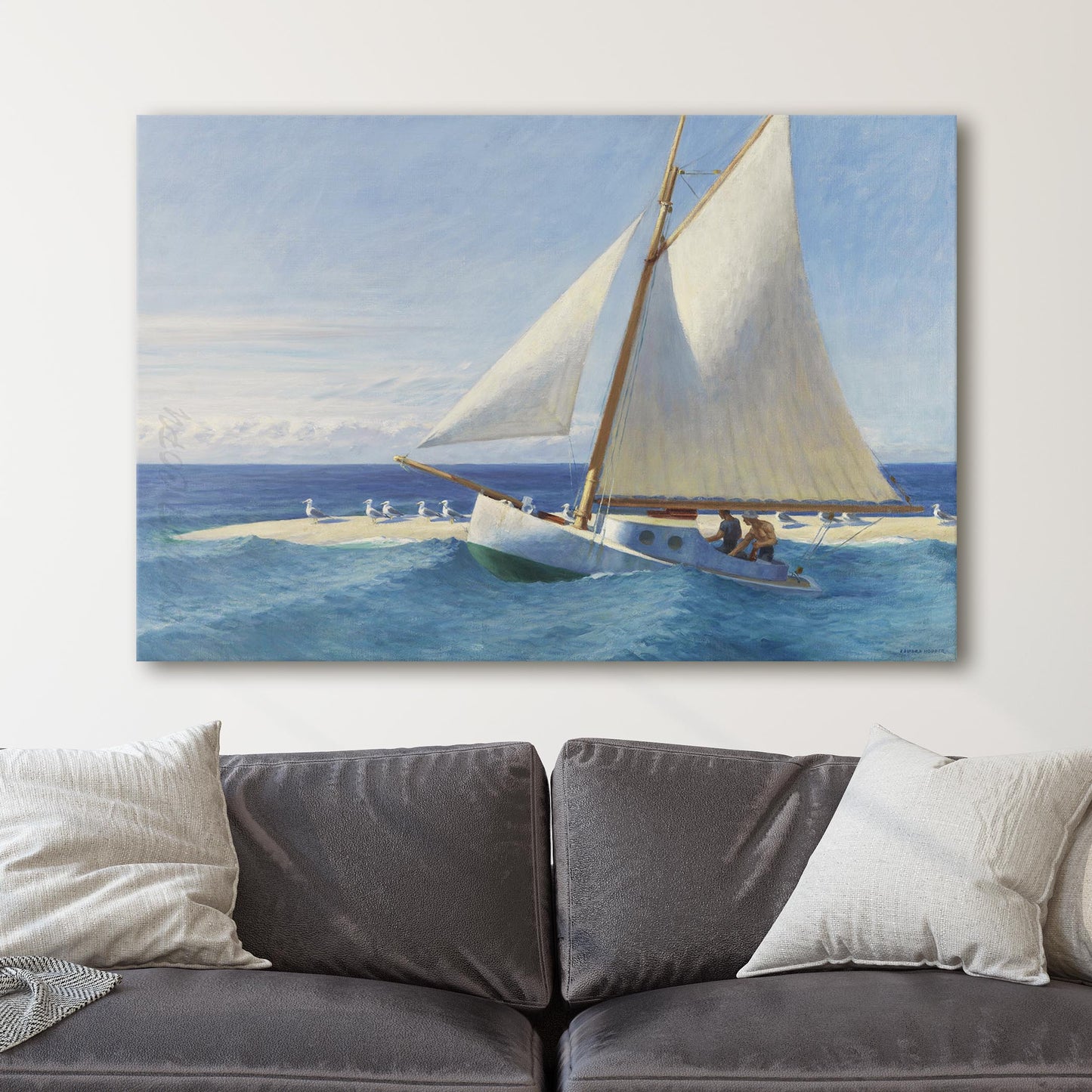 Sailing Boat by Edward Hopper