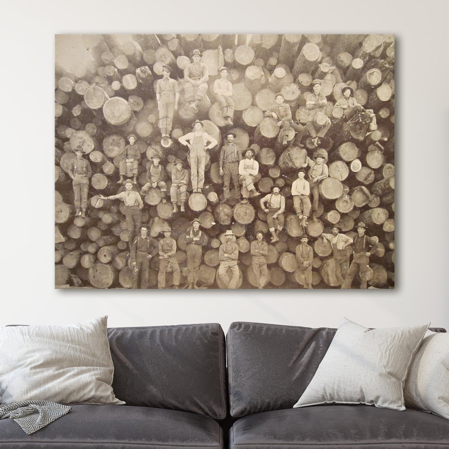 Lumberjacks Who Felled Big Trees Using Only Hand Tools II