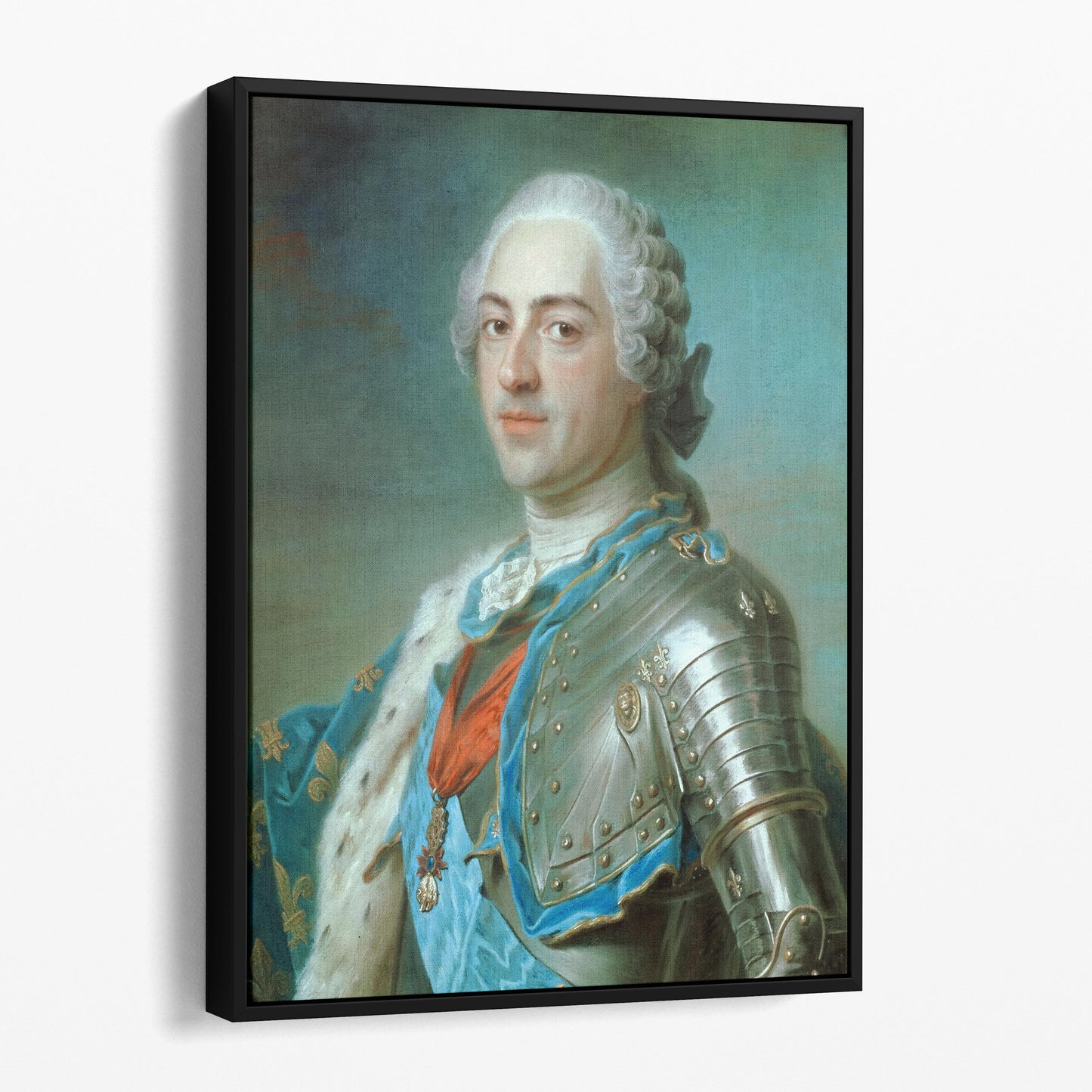 Portrait of King Louis XV, 1748 by Maurice Quentin de La Tour