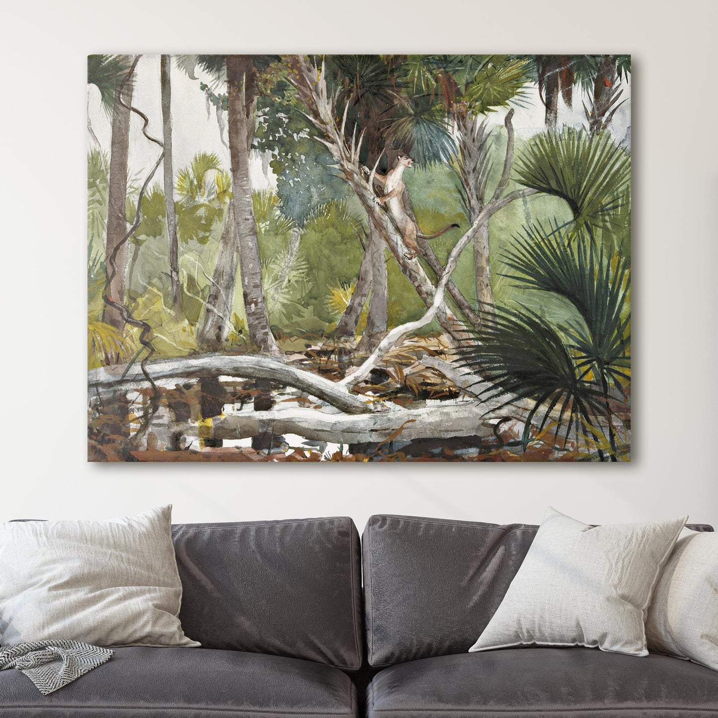 In the Jungle, Florida by Winslow Homer