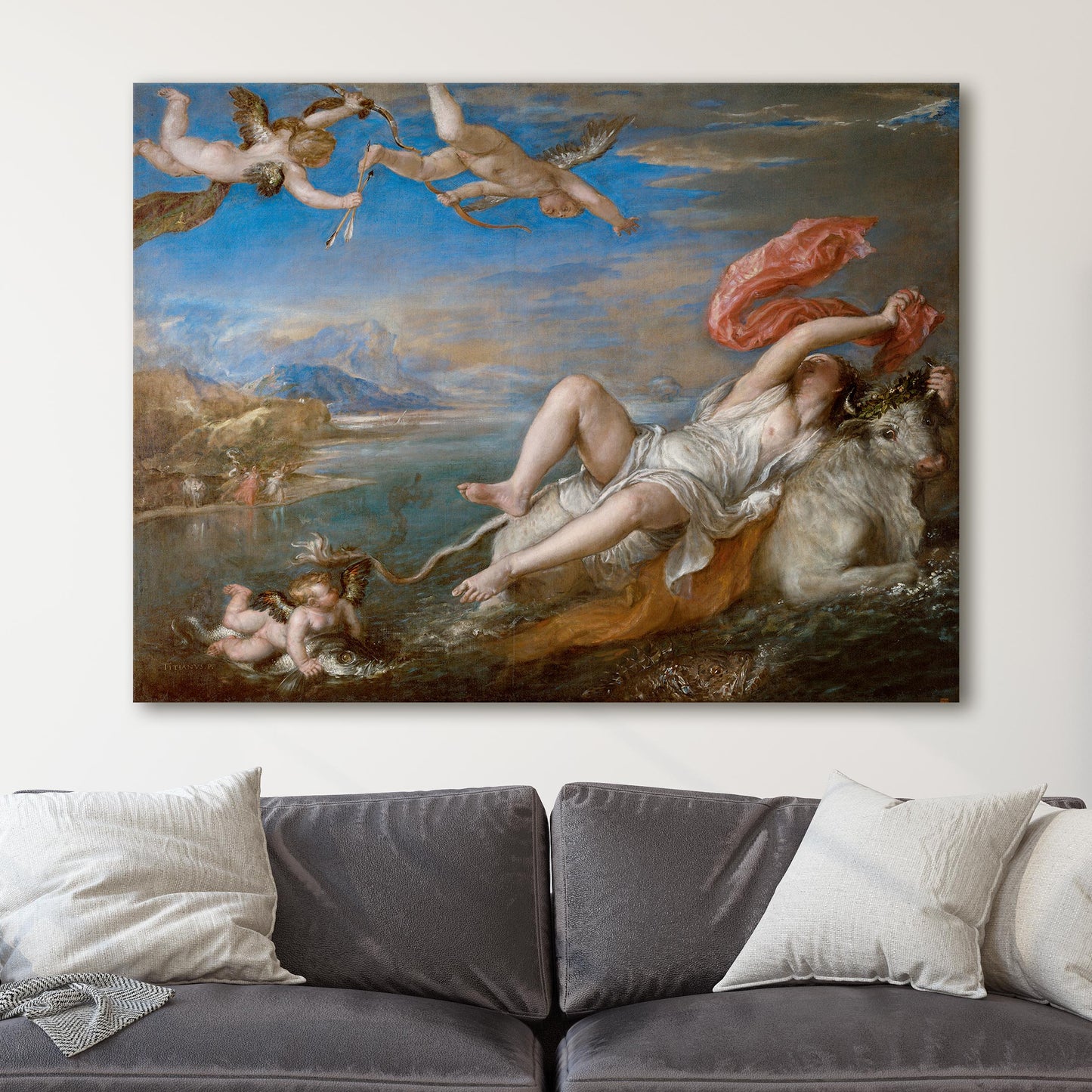 Europa, c.1559/62 Tiziano Vecellio Titian