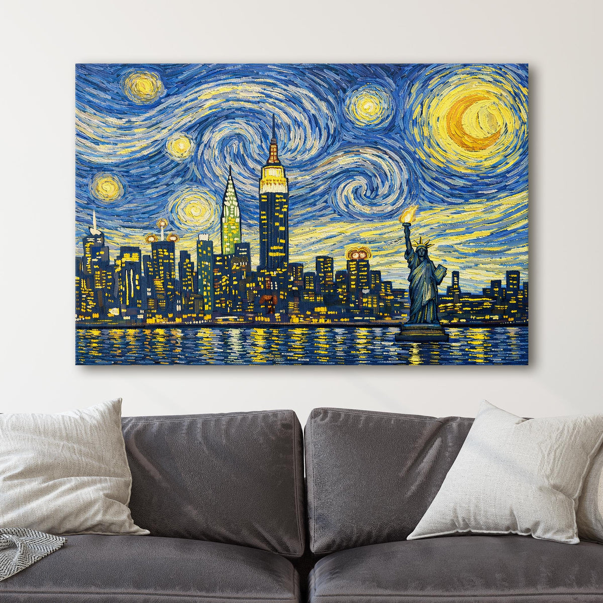 New York City Van Gogh Starry Night