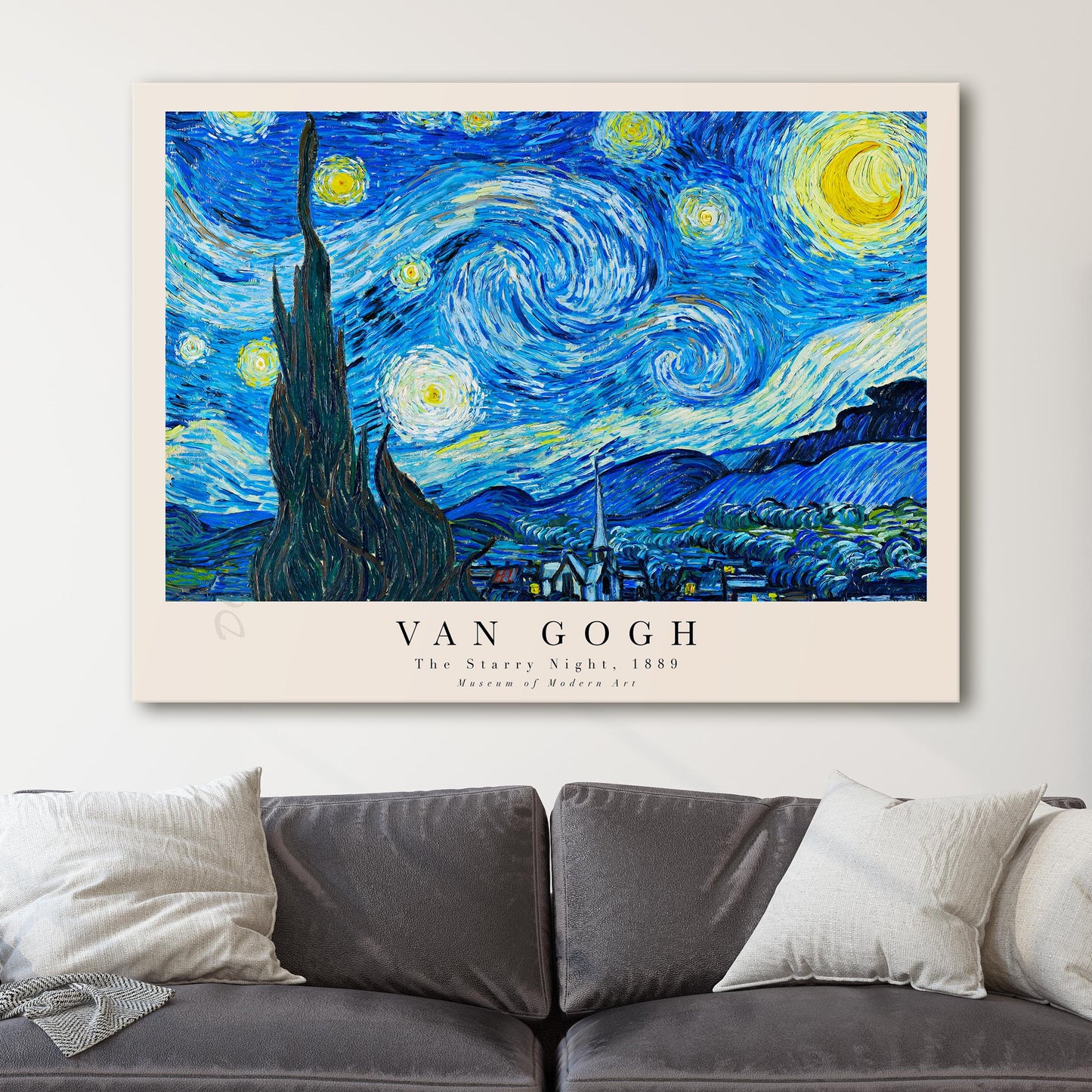 The Starry Night 1889 - Vincent van Gogh