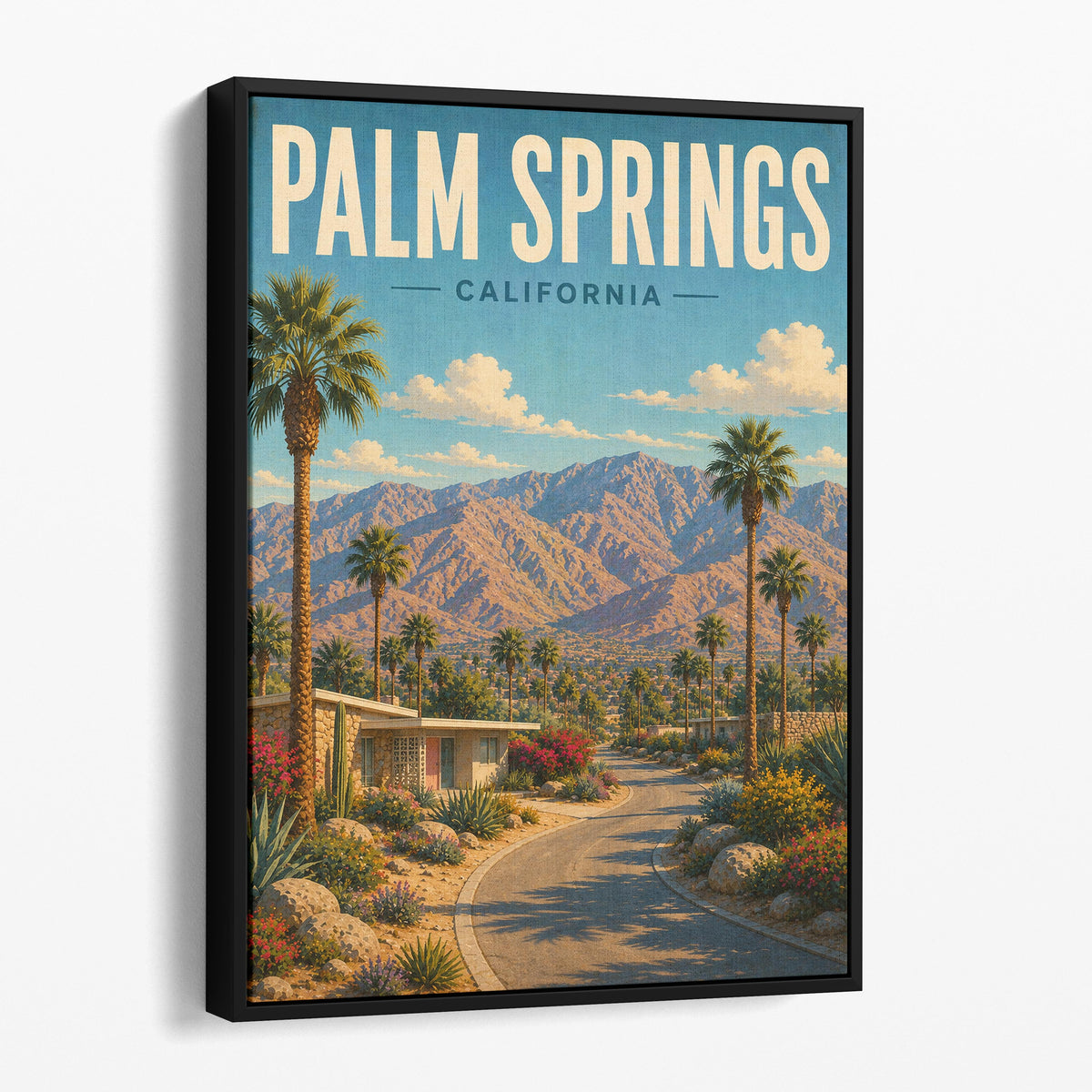 Palm Springs California Travel Poster