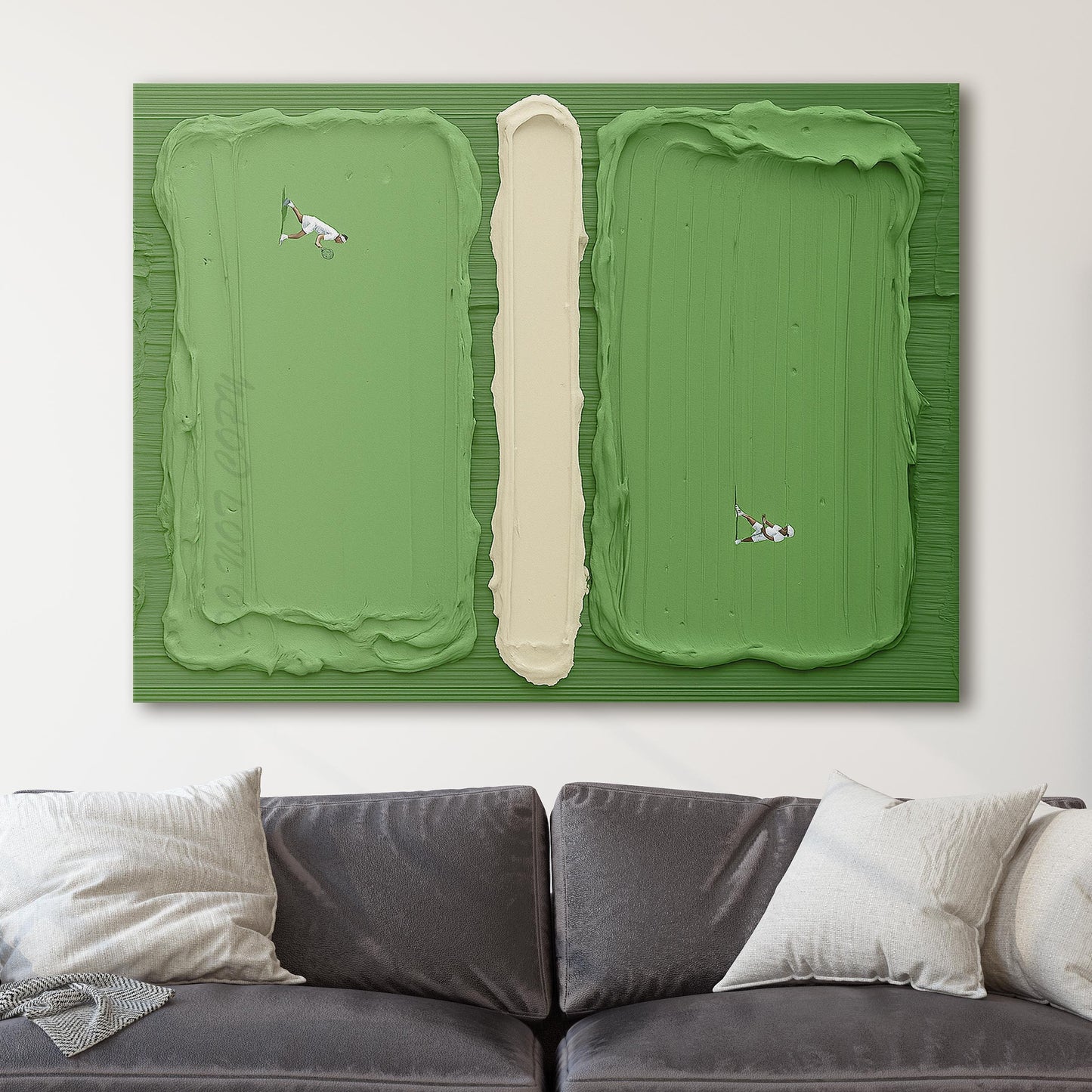 Tennis Painted Texture