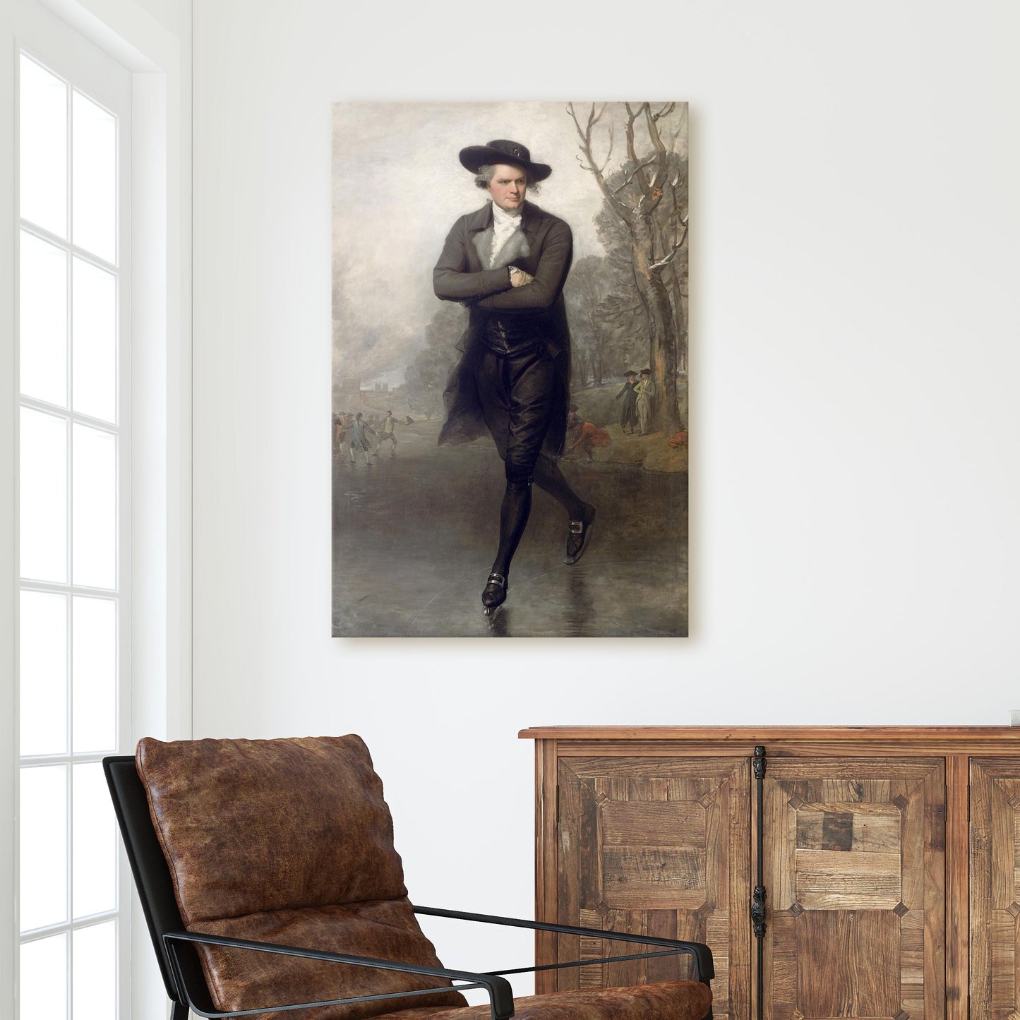 The Skater (Portrait of William Grant) by Gilbert Stuart