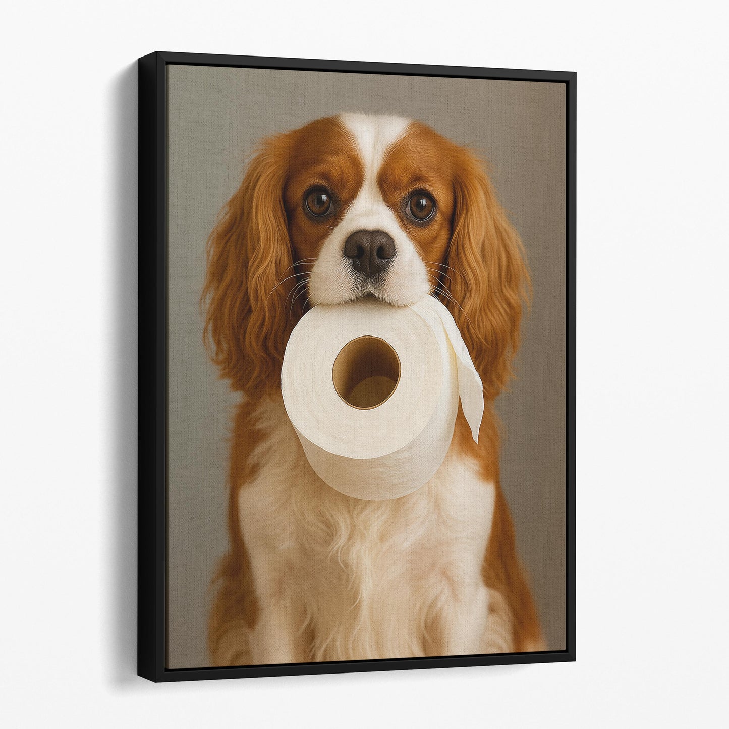 Cavalier King Charles Dog Toilet Paper