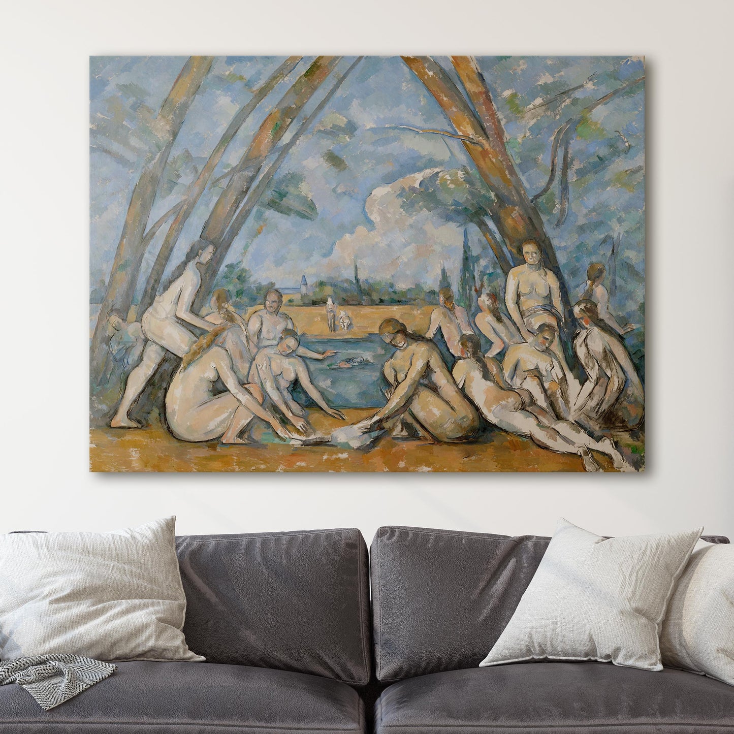 The Large Bathers - Paul Cézanne