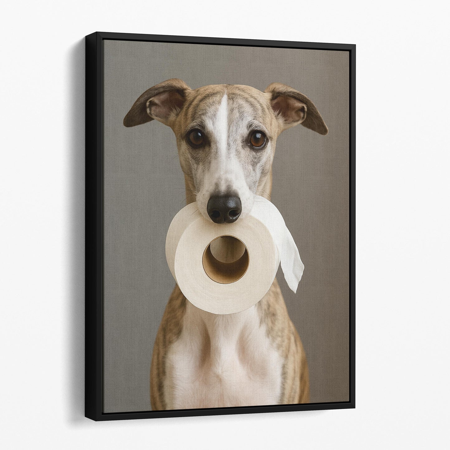 Whippet Dog Toilet Paper