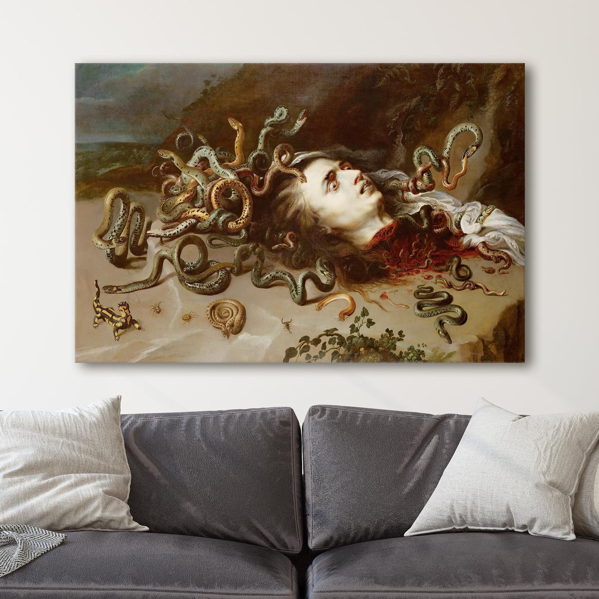 Medusa, 1618 - Peter Paul Rubens