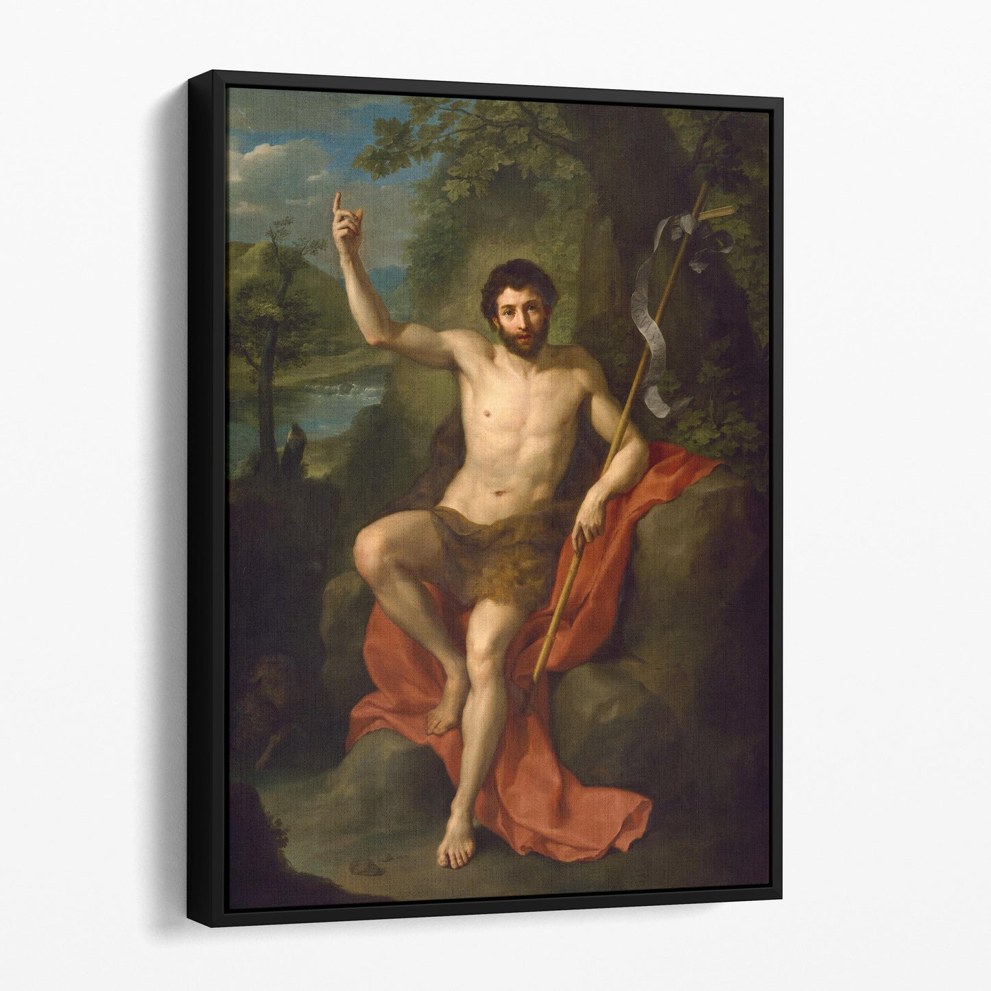 St. John the Baptist Preaching in the Wilderness by Anton Raphael Mengs