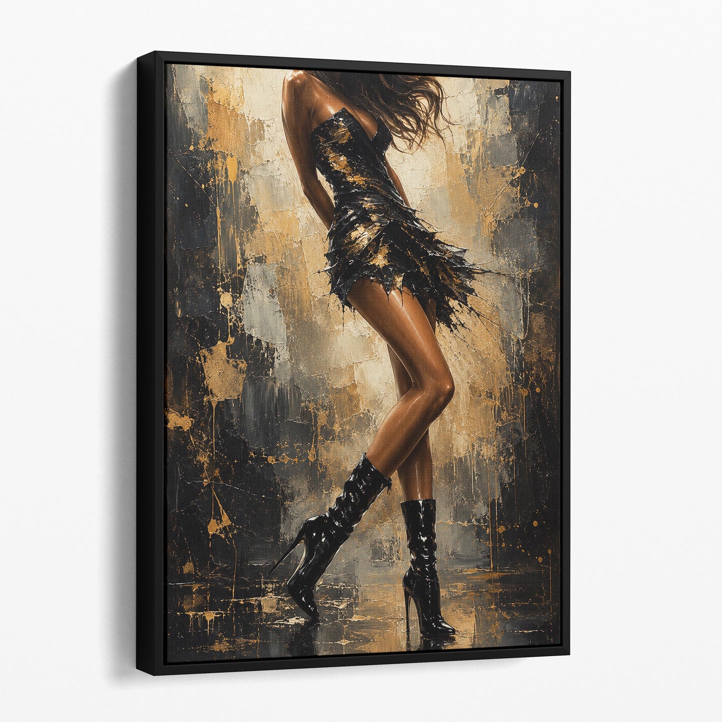 Shadow Dance in Gold