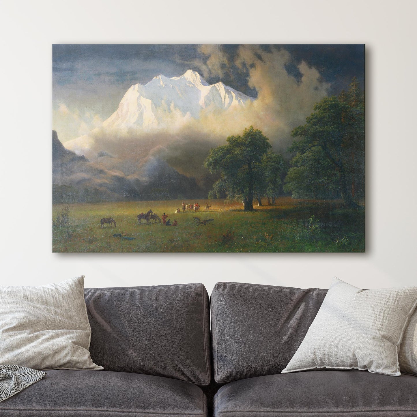 Mount Adams Washington by Albert Bierstadt