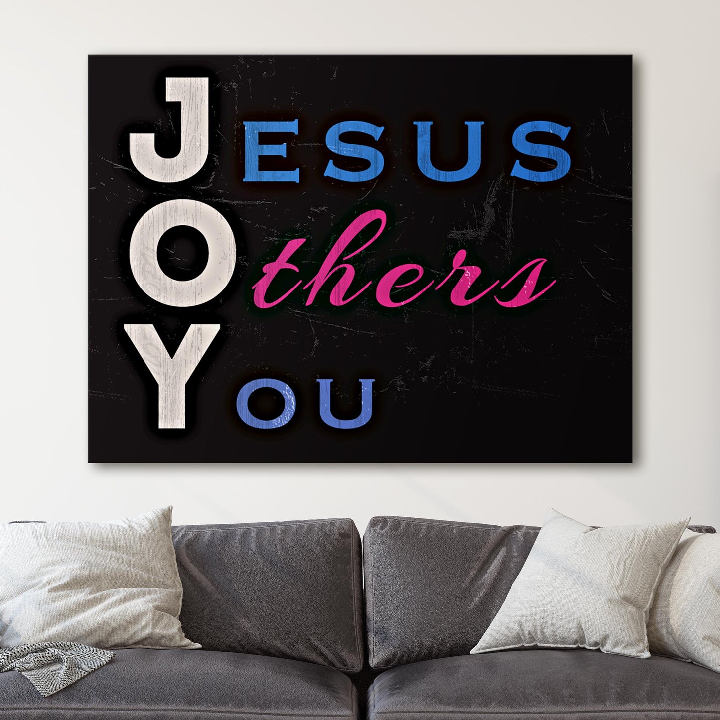 JOY - Jesus Others You Wall Sign