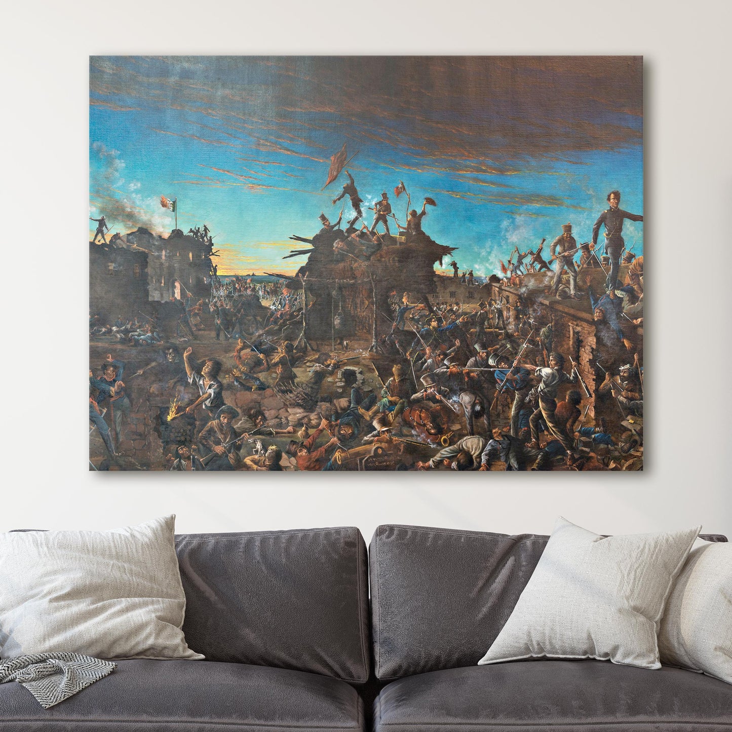 Dawn at the Alamo by Henry Arthur McArdle