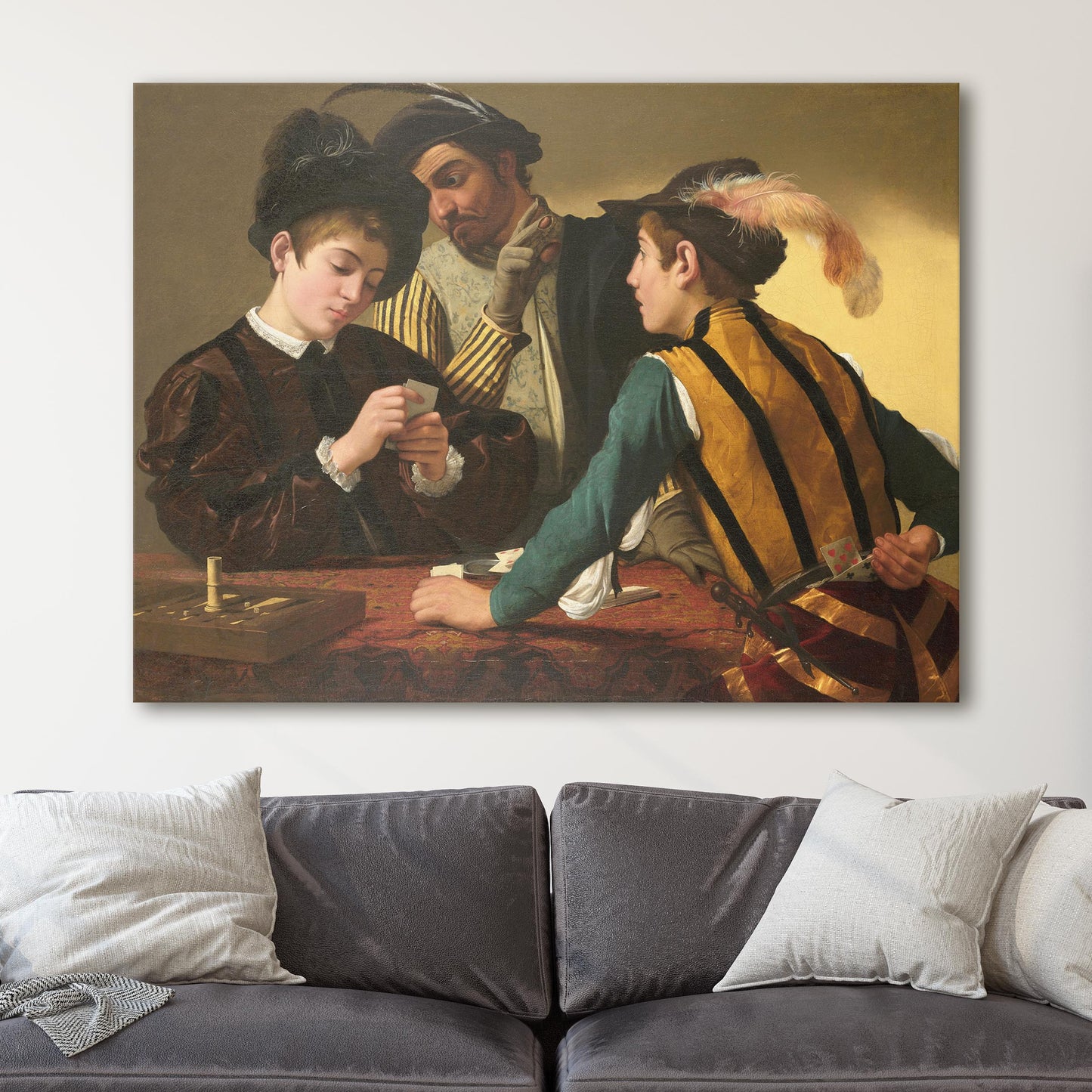The Cardsharps by Caravaggio