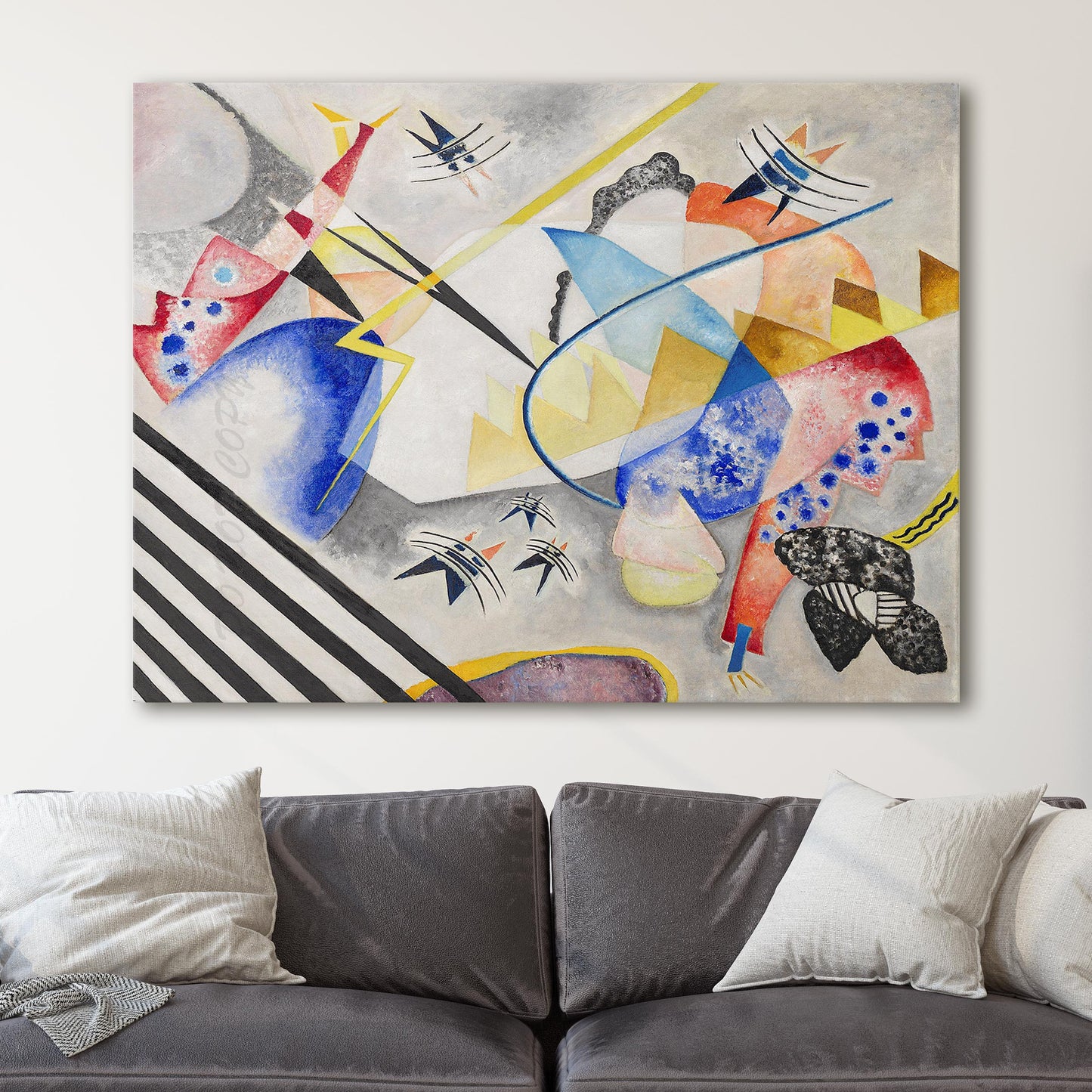 White Center 1921 by Kandinsky