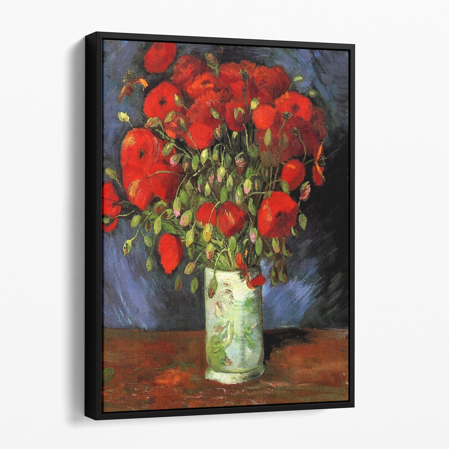 Vase With Red Poppies - Vincent Van Gogh