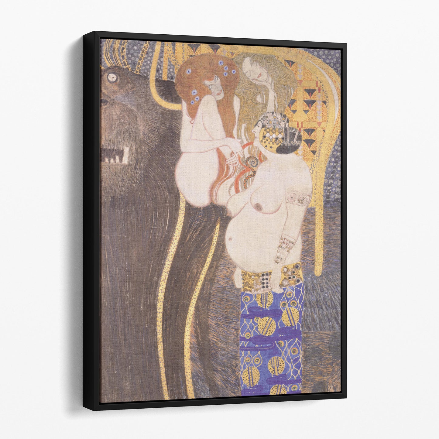 Beethoven Frieze Hostile Powers by Gustav Klimt